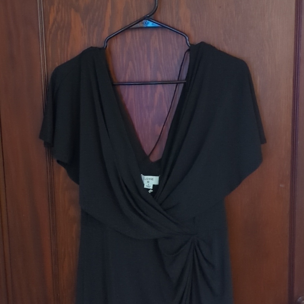 CUSHNIE for Target High Low Black Dress Size 6 - Picture 3 of 6